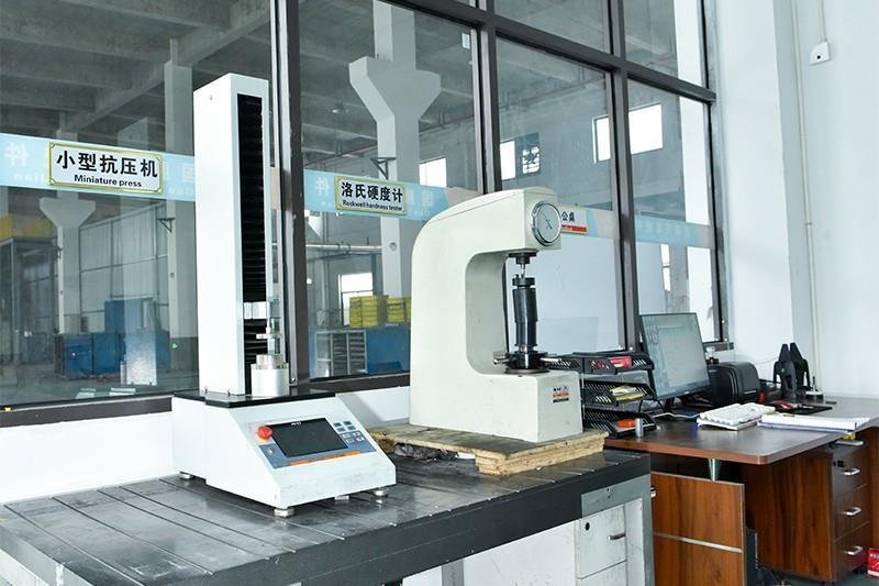 hardness testing on sintered metal parts